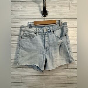 Old Navy Light Wash Distressed Jean Shorts